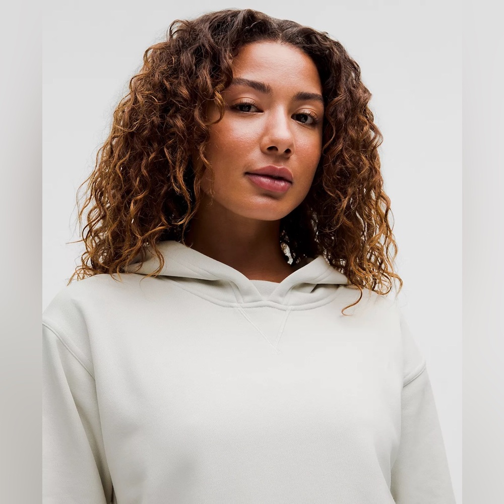Lululemon All Yours Hoodie French Terry in vapor size 6 - Picture 3 of 12